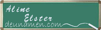Aline Elster Visitenkarte